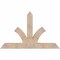 Ekena Millwork Richland Smooth Timber Gable Bracket, Douglas Fir, 60"W x 38"H x 5 1/2"D x 5 1/2"F, 15/12 Pitch GBW060X38X0606RIC00SDF - alternate 1